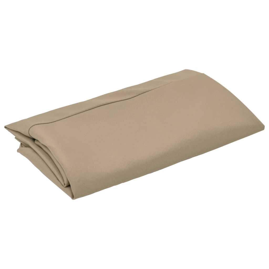 Tissu de remplacement Vidaxl pour parasol 300 cm taupe