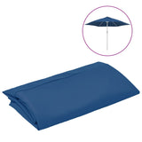 Vidaxl erstatningsklut for parasol 300 cm Azure Blue