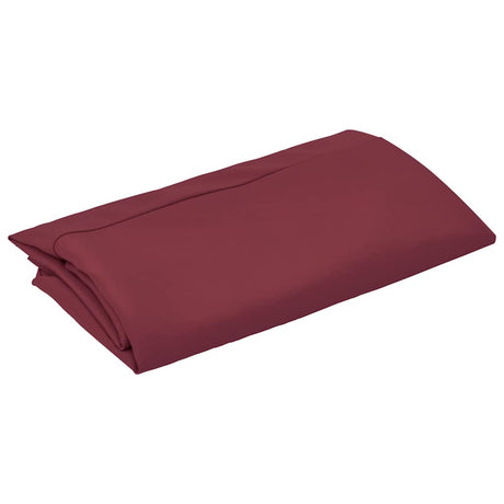 Tissu de remplacement Vidaxl pour parasol 300 cm rouge bordeaux