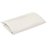 Tissu de remplacement Vidaxl pour parasol flottant 300 cm Sandy blanc