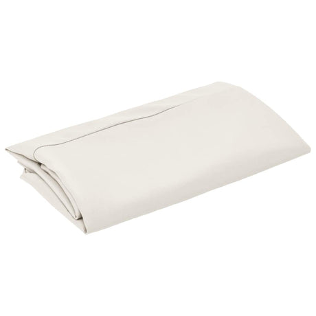 Tissu de remplacement Vidaxl pour parasol flottant 300 cm Sandy blanc