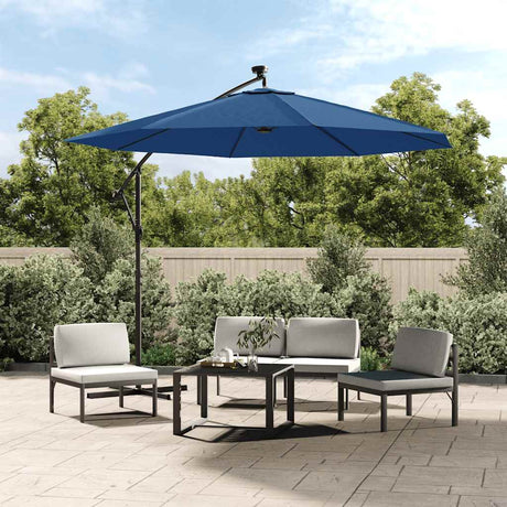 Tissu de remplacement Vidaxl pour parasol flottant 300 cm Azure bleu