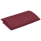 Tissu de remplacement Vidaxl pour parasol flottant 300 cm Bordeaux rouge