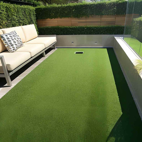 Vidaxl Grass artificiel 7 9 mm 1x5 m vert