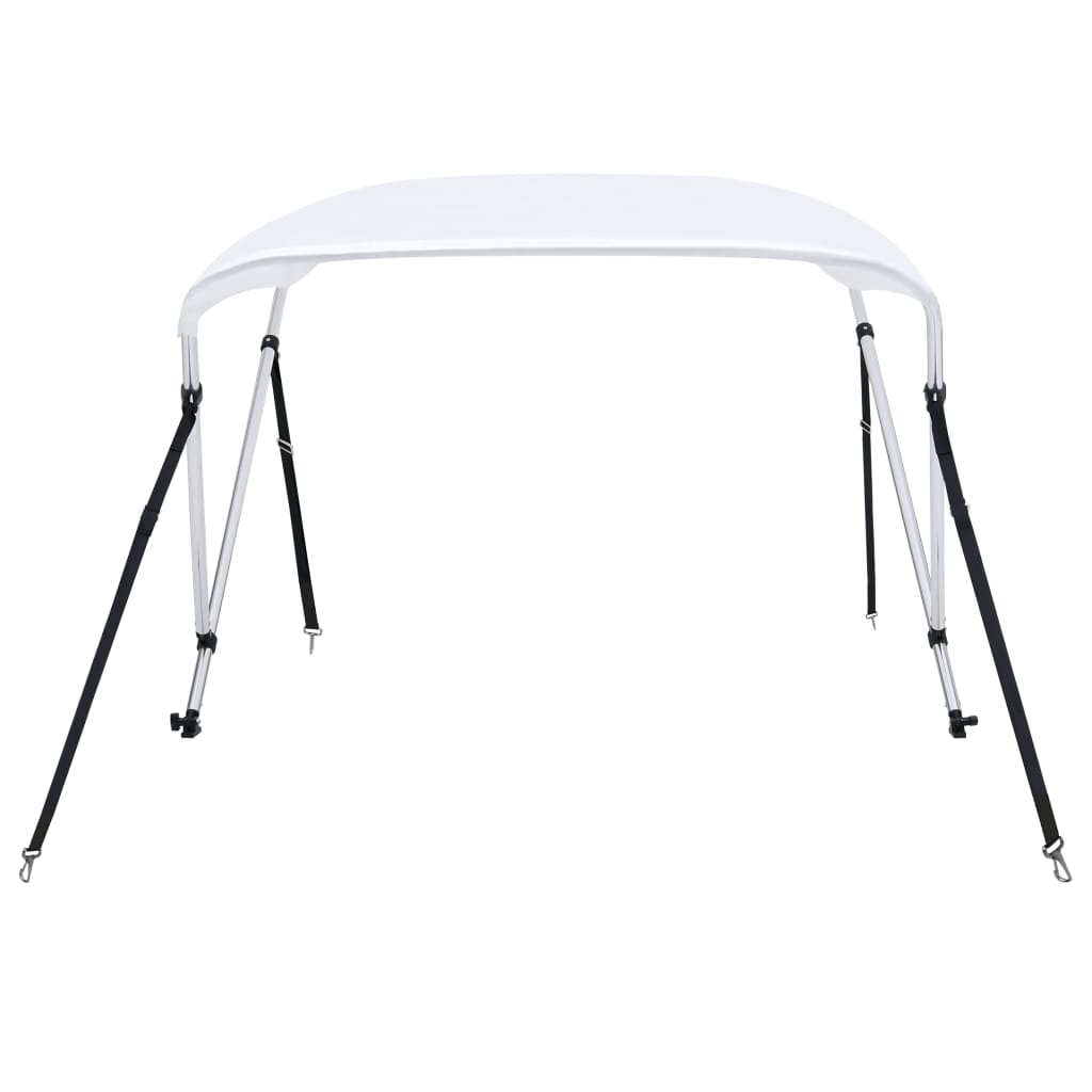 Vidaxl Biminitop 2-bow 150x120x110 cm bianco