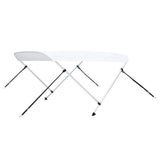 Vidaxl biminitop 2-boogs 180x130x110 cm blanc