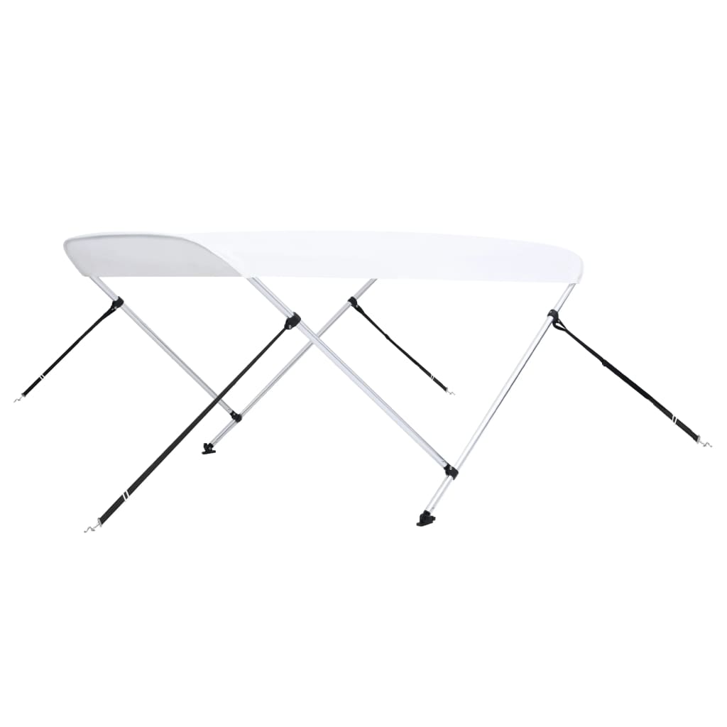 Vidaxl Biminitop 2-bow 180x150x110 cm bianco