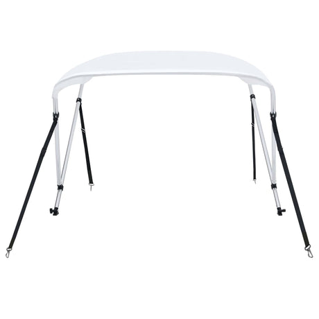 Vidaxl biminitop 2-bows 180x150x110 cm blanc