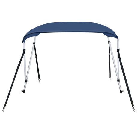Vidaxl biminitop 2-bows 180x130x110 cm bleu marin