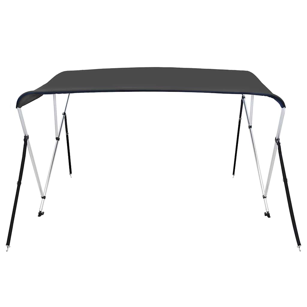 Vidaxl biminitop 3-bows 183x140x137 cm de couleur anthracite