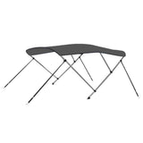 Vidaxl biminitop 3-bows 183x160x137 cm de couleur anthracite