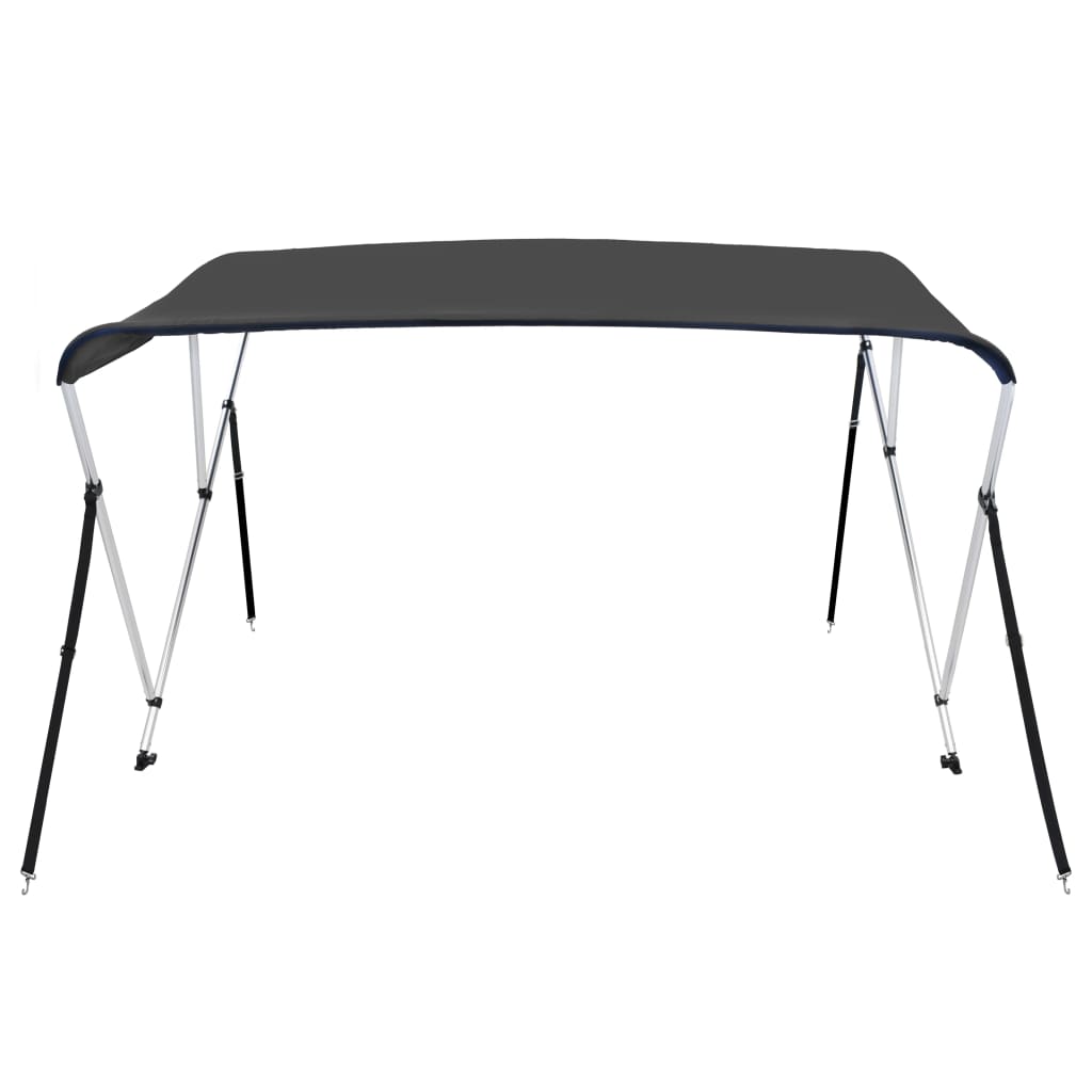 Vidaxl biminitop 3-boogs 183x180x137 cm de couleur anthracite