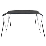Vidaxl biminitop 3-boogs 183x180x137 cm de couleur anthracite