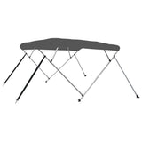 Vidaxl Biminitop 4-Boogs 243x210x137 cm de couleur anthracite