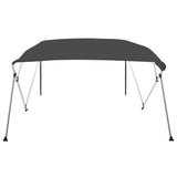 Vidaxl Biminitop 4-Boogs 243x210x137 cm de couleur anthracite