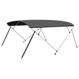 Vidaxl Biminitop 4-Boogs 243x (230-244) x137 cm de couleur anthracite