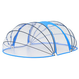 VidaXL Swimming pool umbrella Oval 530x410x205 cm