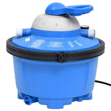Pompe de filtre de sable Vidaxl 200 W 25 L 385x620x432 mm bleu et noir