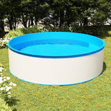 Vidaxl Splasher Pool 350x90 cm bílá