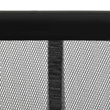Vidaxl Fly rideau de 100x220 cm en polyester noir