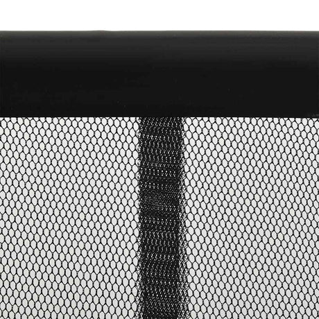Vidaxl Fly rideau de 100x220 cm en polyester noir