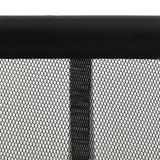 Vidaxl Fly Curtain 100x220 cm Polyester Mesh Nero