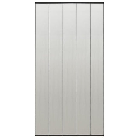 Vidaxl Fly Curtain 5 pièces 120x240 cm Black