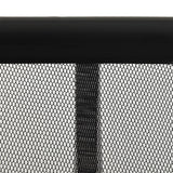 Vidaxl Fly Curtain 5 pièces 120x240 cm Black