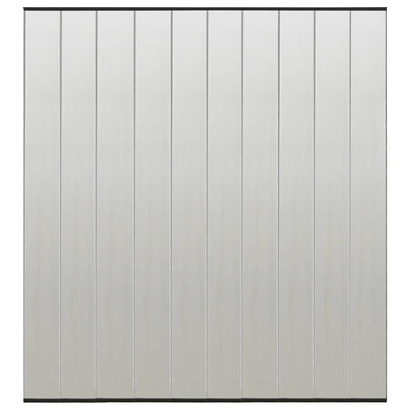 Vidaxl Fly Curtain 10 en partie 240x240 cm Black