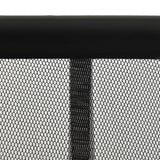 Vidaxl Fly Curtain 10 en partie 240x240 cm Black