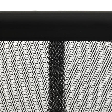 Vidaxl Fly Curtain 10 en partie 240x240 cm Black