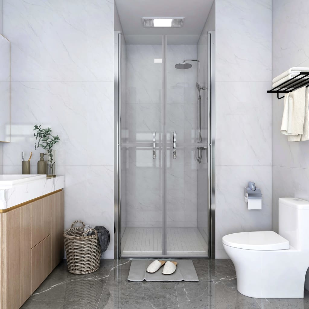 Vidaxl shower door 76x190 cm ESG Transparent