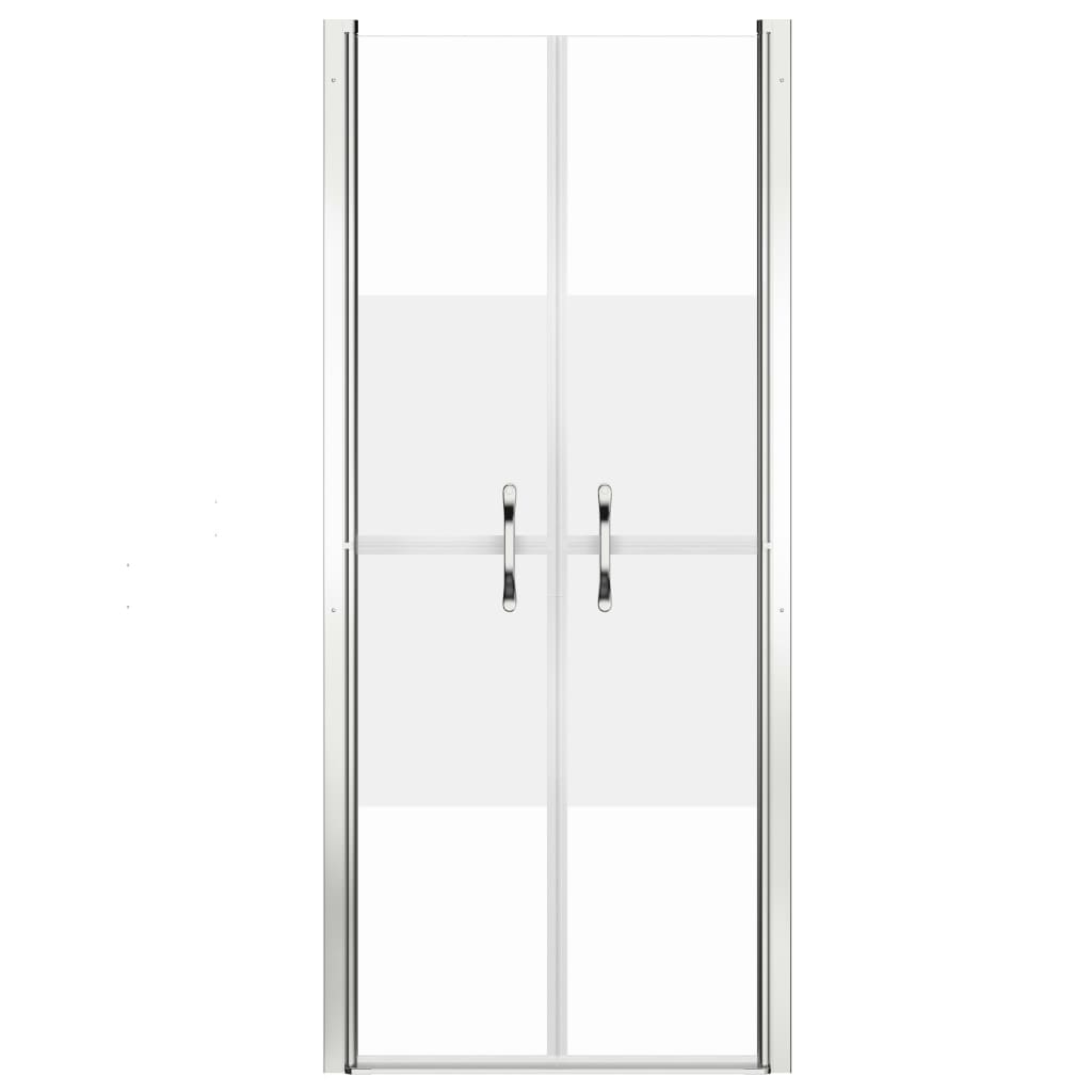 Vidaxl shower door 76x190 cm ESG Halfmat