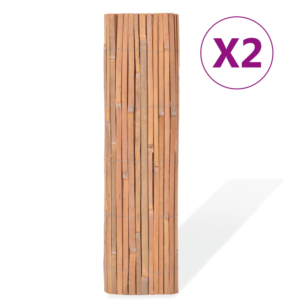 Schermate Vidaxl 2 PC 100x400 cm Bamboo