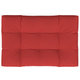 Coussin de palette vidaxl 120x80x12 cm Red