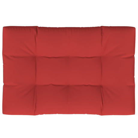 Coussin de palette vidaxl 120x80x12 cm Red