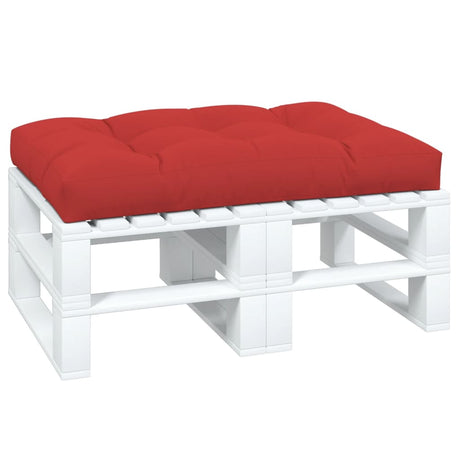 Coussin de palette vidaxl 120x80x12 cm Red