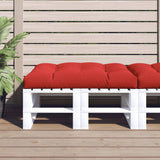 Coussin de palette vidaxl 120x80x12 cm Red