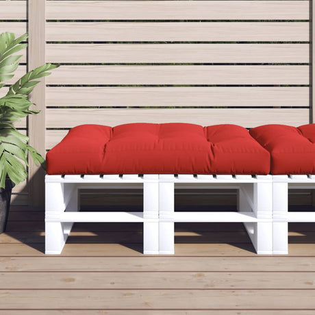 Coussin de palette vidaxl 120x80x12 cm Red
