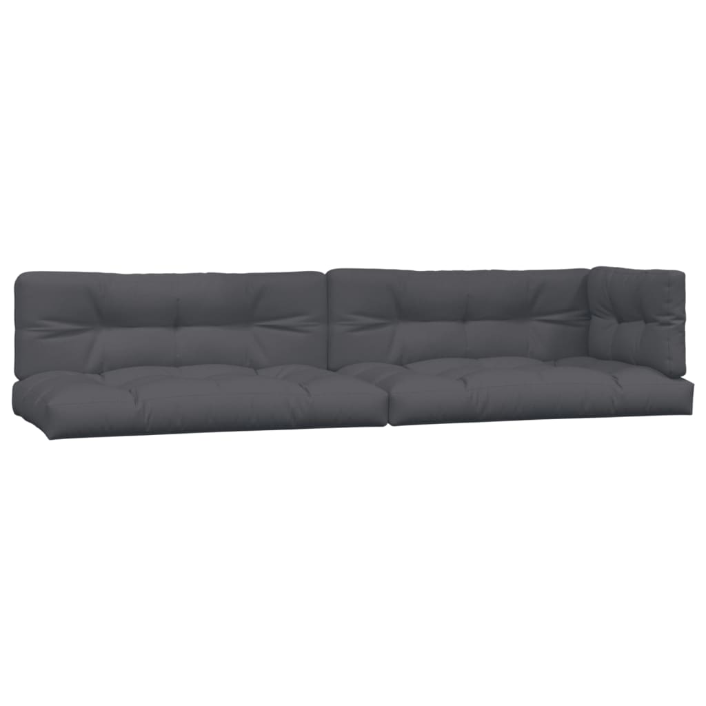 Coussins de palette vidaxl 5 strivus en tissu -colore