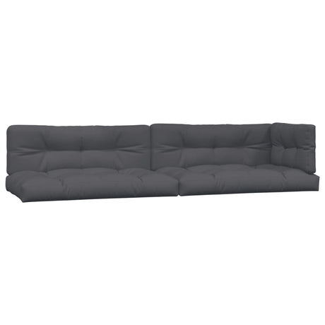 Coussins de palette vidaxl 5 strivus en tissu -colore