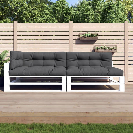 Coussins de palette vidaxl 5 strivus en tissu -colore