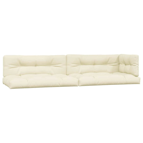 Vidaxl Pallet Cushions 5 ST CRÈME-CRÈME-COLORED