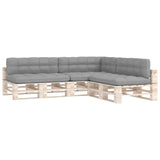 Vidaxl Bank Cushions Pallet 7 St Gray