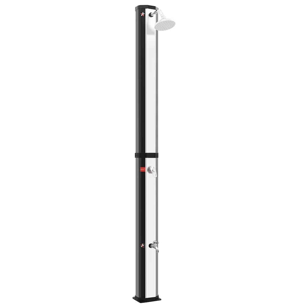 Vidaxl Solaire de douche extérieure avec pomme de douche et taper 35 L