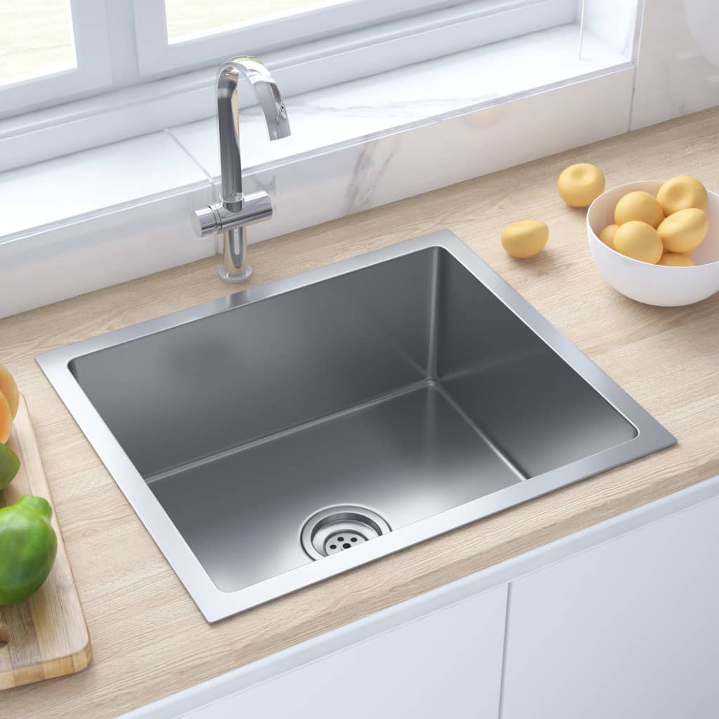 Vidaxl sink handgemaachte Edelstol