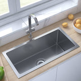 Vidaxl sink handgemaachte Edelstol