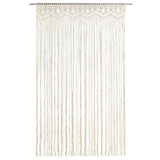 Vidaxl rideau macramé 140x240 cm Coton