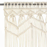 Vidaxl rideau macramé 140x240 cm Coton