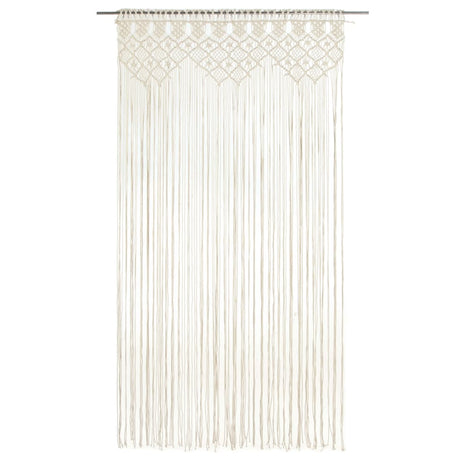 Vidaxl rideau macramé 140x240 cm Coton